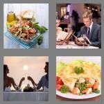 4 pics 1 word 6 letters dinner