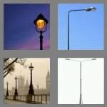4 pics 1 word 8 letters lamppost